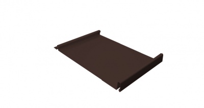 Кликфальц GL 0,5 GreenCoat Pural с пленкой RR 887 шоколадно-коричневый (RAL 8017 шоколад)