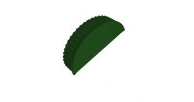 Заглушка торцевая PE RAL 6002 лиственно-зеленый
