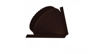 Заглушка конусная Drap RAL 8017 шоколад